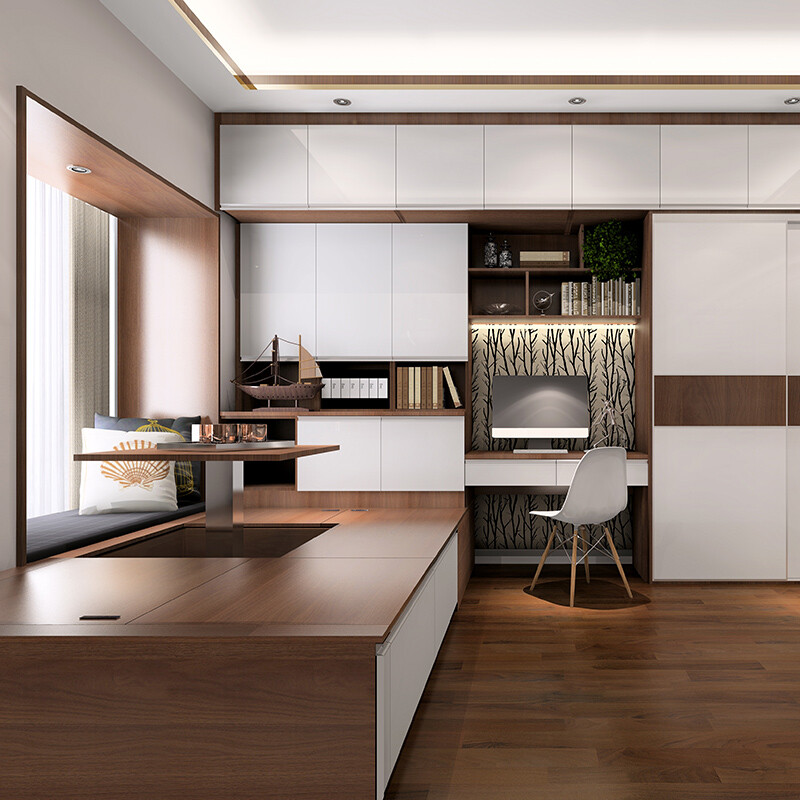 Shangpin Home Furnishing Customized Japanese Tatami Bed Multifunctional Storage Bed Tatami One-piece Wardrobe Whole House Furniture Customized Prepayment (Non-Commodity Price)