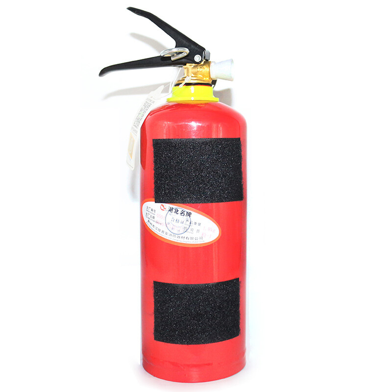 Giant wood car fire extinguisher fixing strap for car trunk with fire extinguisher fixing Velcro 0.5KG 1kg 2 car fire extinguisher universal fixing strap