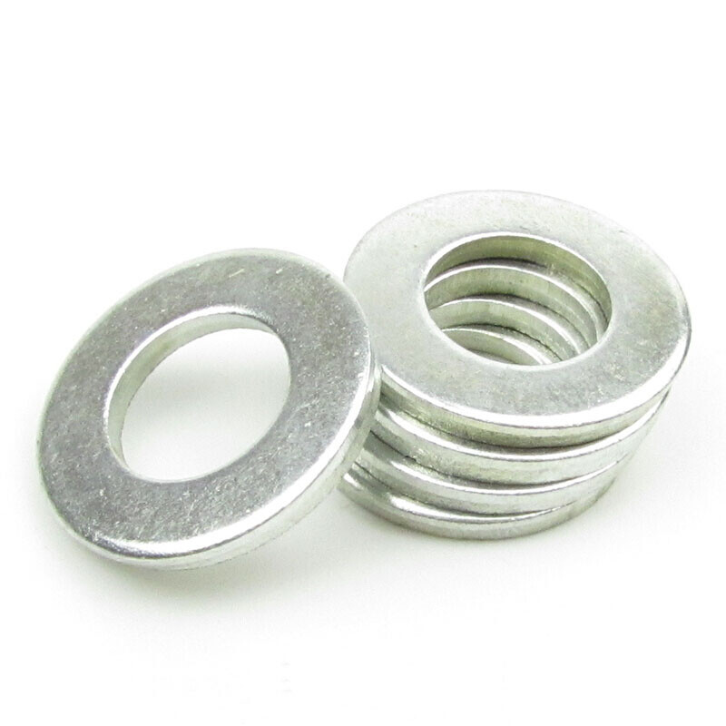 Jishuo 4.8 grade galvanized flat washer gasket galvanized flat pad galvanized screw pad M3 M52 M8 20 pieces