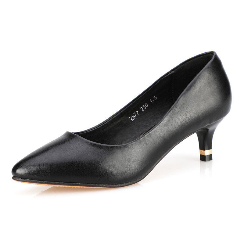 Gemeili Simple And Comfortable Office Work Shoes With Stiletto Gemeili Simple And Comfortable Office Work Shoes With Stiletto Women S 2877 Black 35