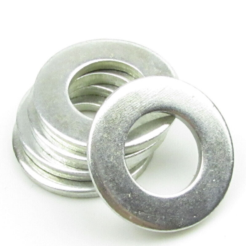 Jishuo 4.8 grade galvanized flat washer gasket galvanized flat pad galvanized screw pad M3 M52 M8 20 pieces