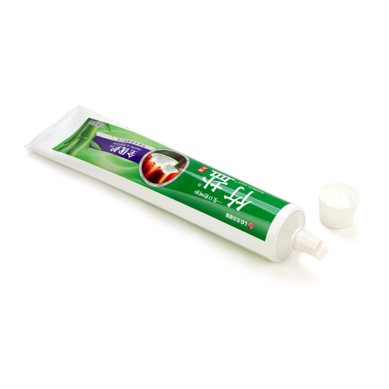Bamboo Salt LG Quanyou Toothpaste 220g*1 Gum Care Refreshing Taste Reduces Teeth Stains and Cleans the Mouth