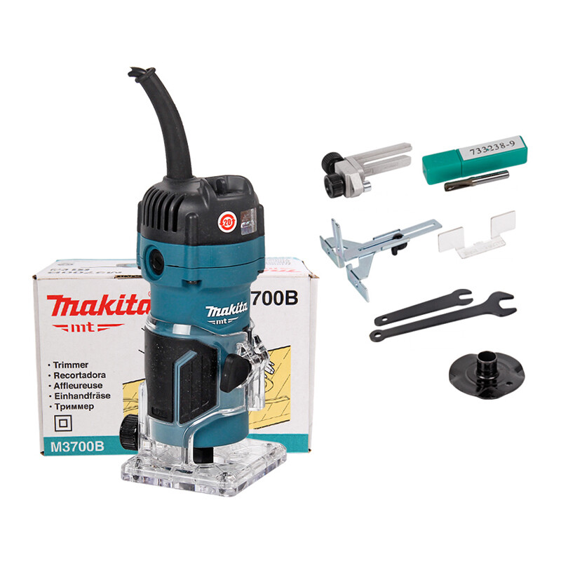 Makita pre-sale Makita trimming electromechanical wood milling and engraving machine power tool slotting machine woodworking engraving machine household M3700B