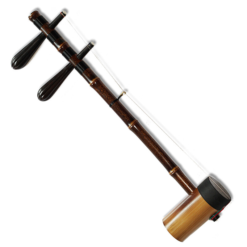 Made by Liu Menghu Liu Menghu's fine ebony shaft old purple bamboo Jinghu professional playing Xipi Erhuang exam stringed Jinghu musical instrument Xipi Jinghu