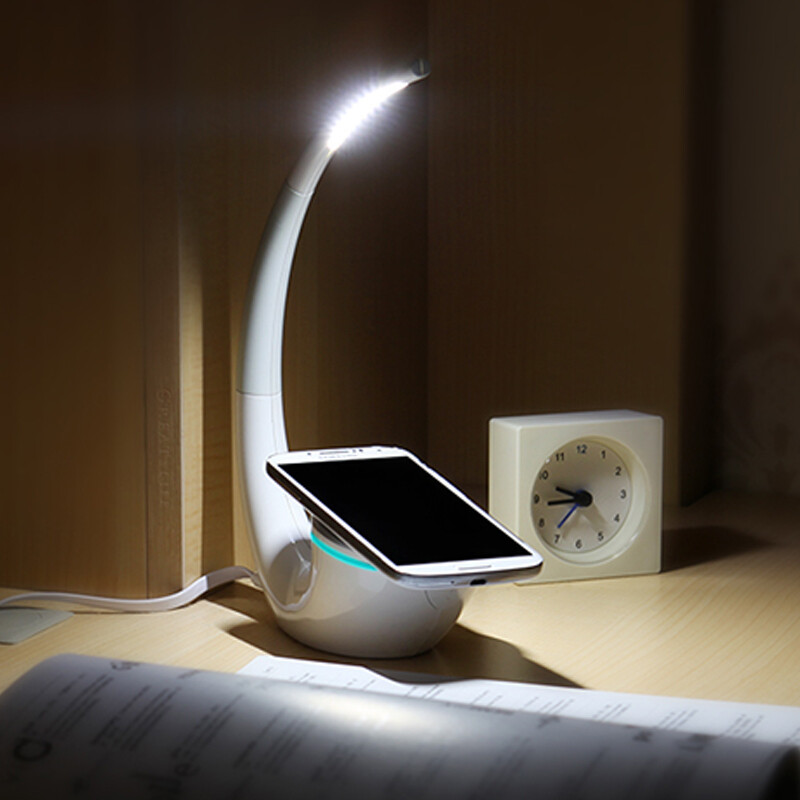 Nelkin Qi Wireless Charger Led Desk Lamp Iphonex Apple 8 Samsung Nelkin Qi Wireless Charger Led Desk Lamp Iphonex Apple 8 Samsung Note8 S9 Mix2s Millet Mobile Phone Dedicated Charging Chip