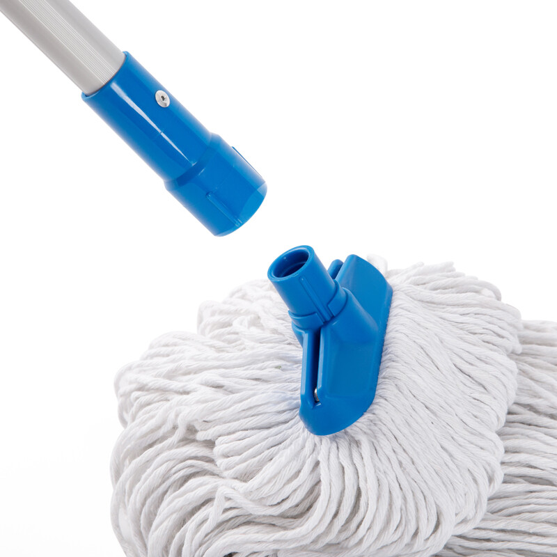 Kelibang mop sanitation cleaning company wooden floor traditional mop head factory hotel lobby cotton absorbent mop cotton thread 0.5kg KB3304