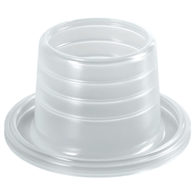 Tamushi silicone raw material-free with sleeve gasket faucet valve 4-point interface triangle valve leak-proof sealing ring accessories collection white - 10 pieces (threaded version)