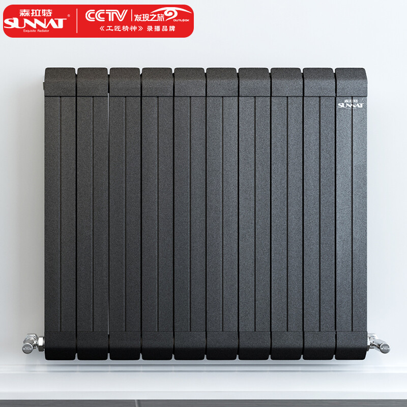 SUNNAT radiator household copper-aluminum composite radiator wall-mounted water heating over water heating custom heating height 655mm