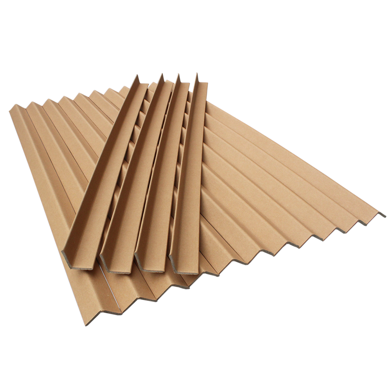 Baopinfang L-shaped paper corner protectors, 50 pieces, carton corner protectors, anti-collision paper corner protectors, furniture cargo carton corner protector buckles, 30*30*3mm*1 meter long
