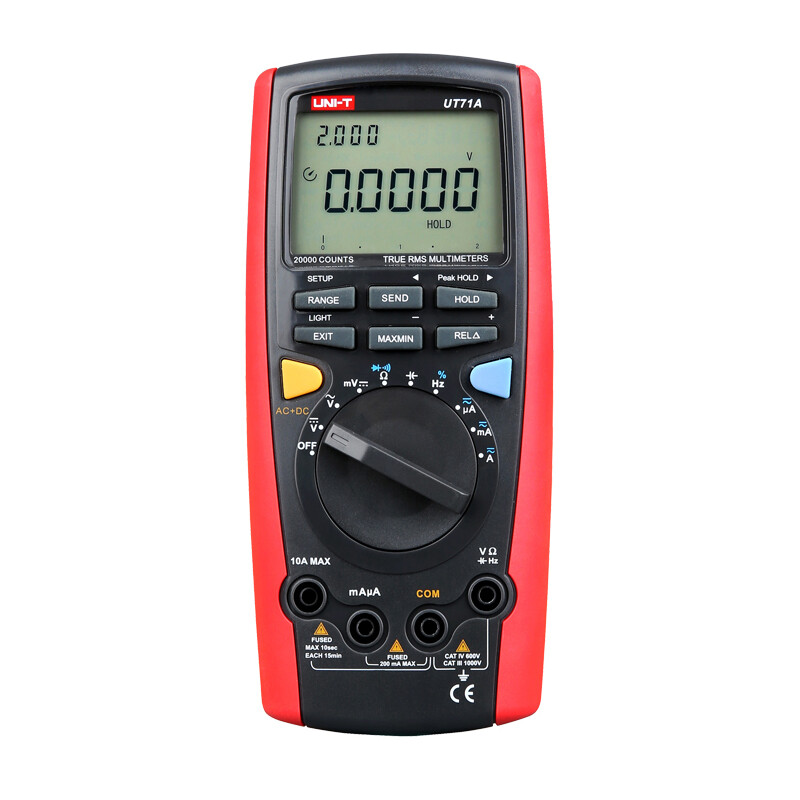 UNI-T UT71A smart digital multimeter high-precision electrician handheld multimeter electrician special multi-meter household UT71A
