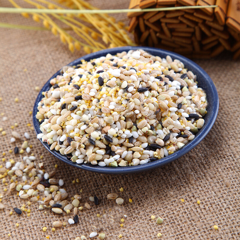 Tiandi Liangren selected Tiandi Liangren organic ten grain rice 2.5 catties (millet, black rice, oats and other miscellaneous grains)