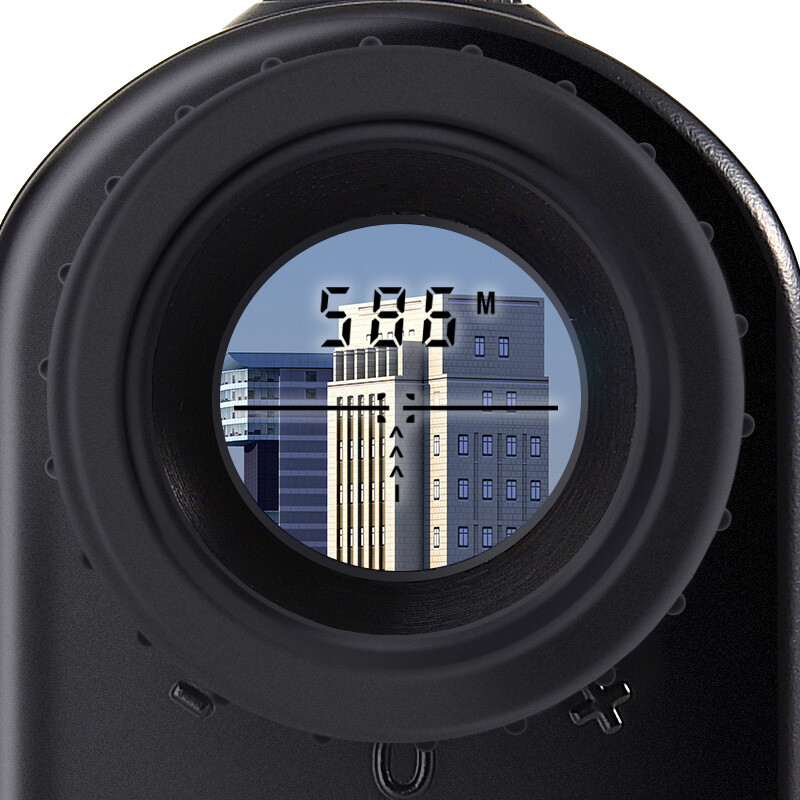 Dongmei laser rangefinder telescope high-precision golf distance measurement electronic ruler DWS telescope rangefinder 1000 meters dual screen distance measurement angle measurement circle area