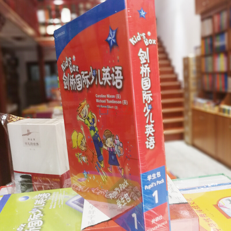 KidsBox Cambridge International Children's English Student Pack First Edition Reading Edition Entry-level and 123456 VIATON Reading Pen S20Pro Foreign Language Learning English Learning English English Learning Genuine Foreign Language Edition Cambridge International Children's English Student Pack 1