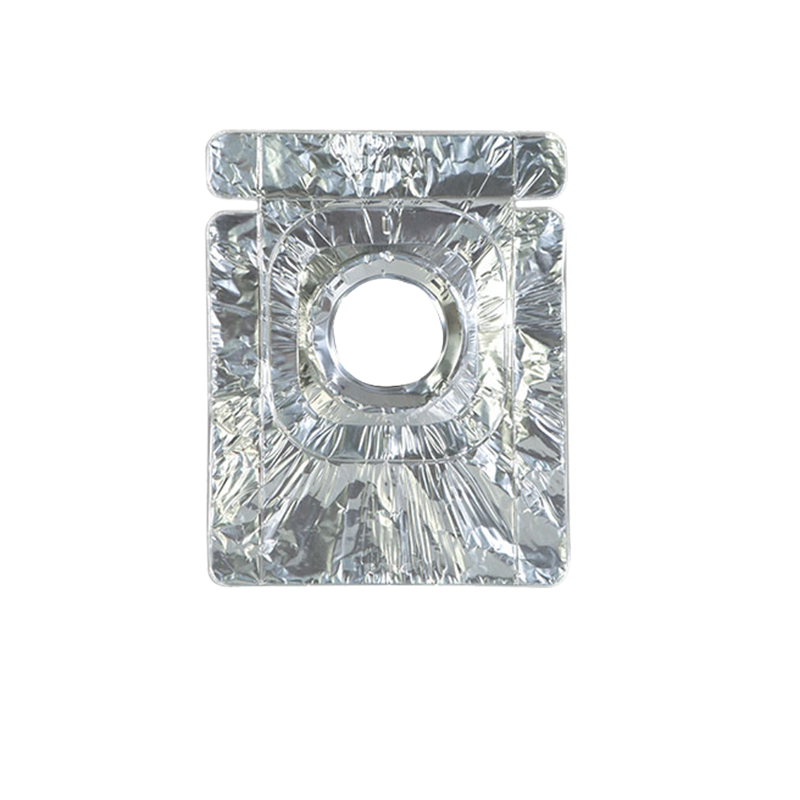 Yu Yi kitchen gas stove thickened aluminum foil gas stove gas stove tin foil high temperature resistant cleaning pad greaseproof paper 10 pieces 33*41* (hole 10cm can be cut)