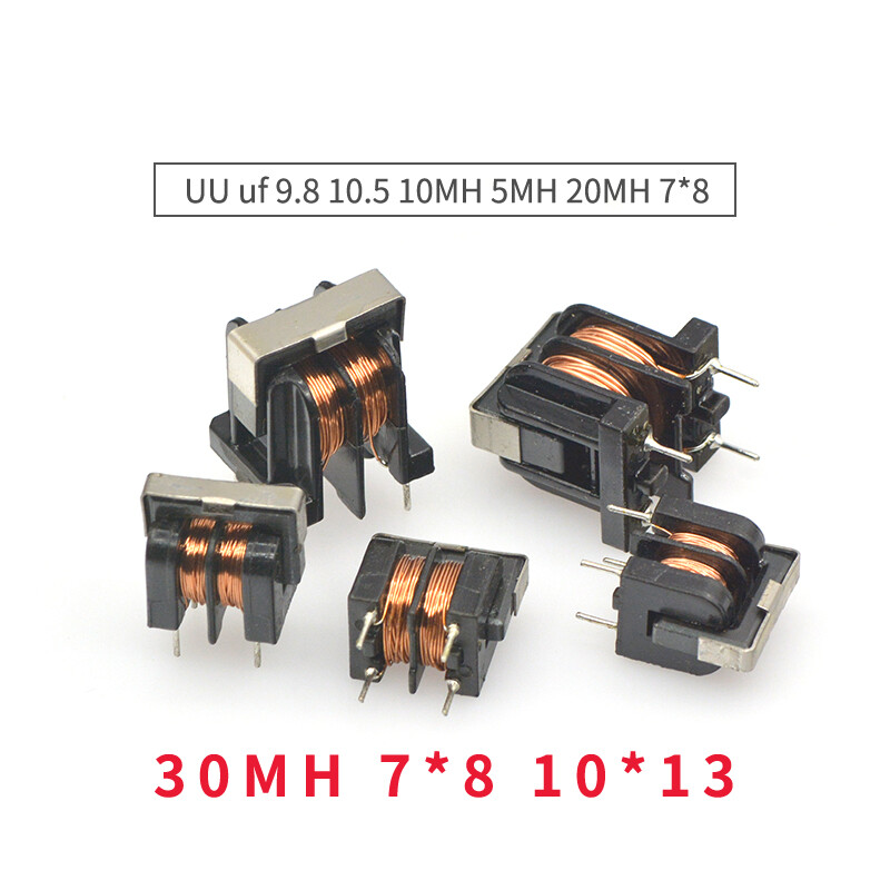 TaoTimeClub common mode inductor filter UU 9.8 10.5 10MH 5MH 20MH 30MH UU9.8 0.2MM 20MH 2 pcs