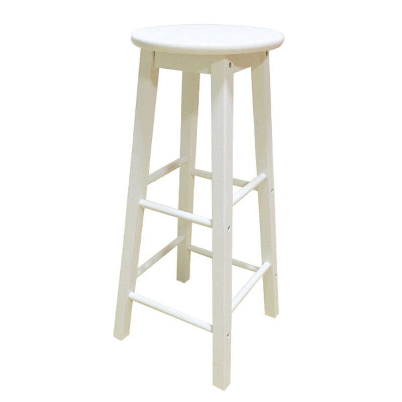 Carved Totem Solid Wood Bar Chair Simple European Carved Totem Solid Wood Bar Chair Simple European Stool High Front