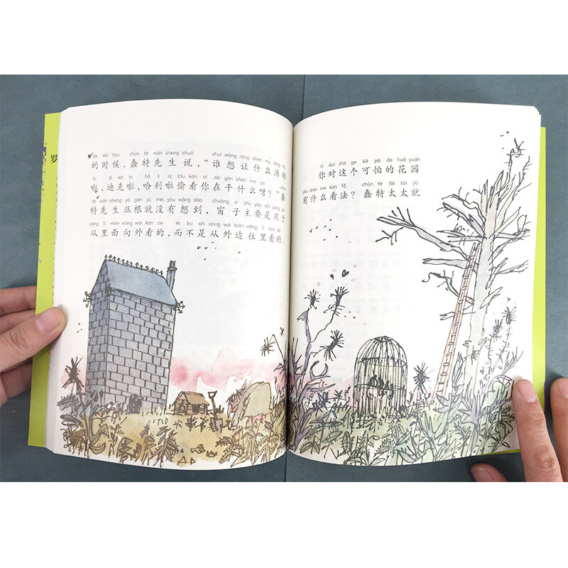 Collection of Roald Dahl's Works (Color Picture Pinyin Version for Primary School 1st Grade, 2nd Grade Reader) - Dute Couple 7-10 Years Old 1st Grade and 2nd Grade Extracurricular Reading Children's Literature Children's Gifts Jingdong 618 Reading Book List