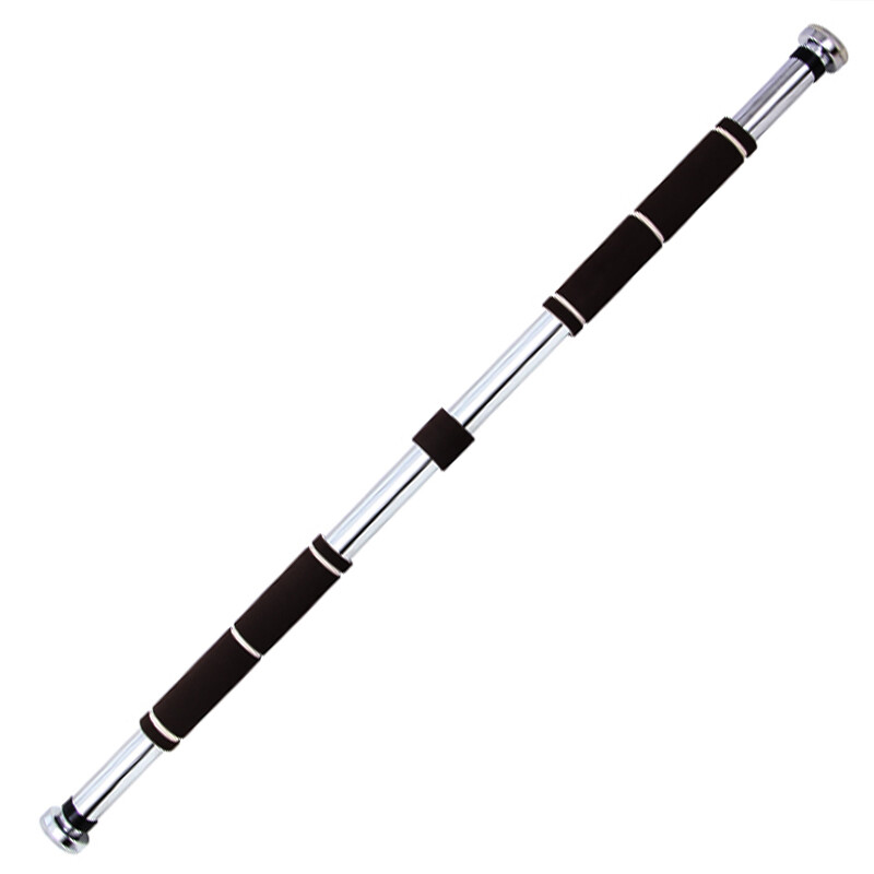 Huamin horizontal bar indoor door horizontal bar fitness pull-up equipment wall horizontal bar high school entrance examination horizontal bar gray 82-130 (suitable for door frames/walls between 82-120 cm)