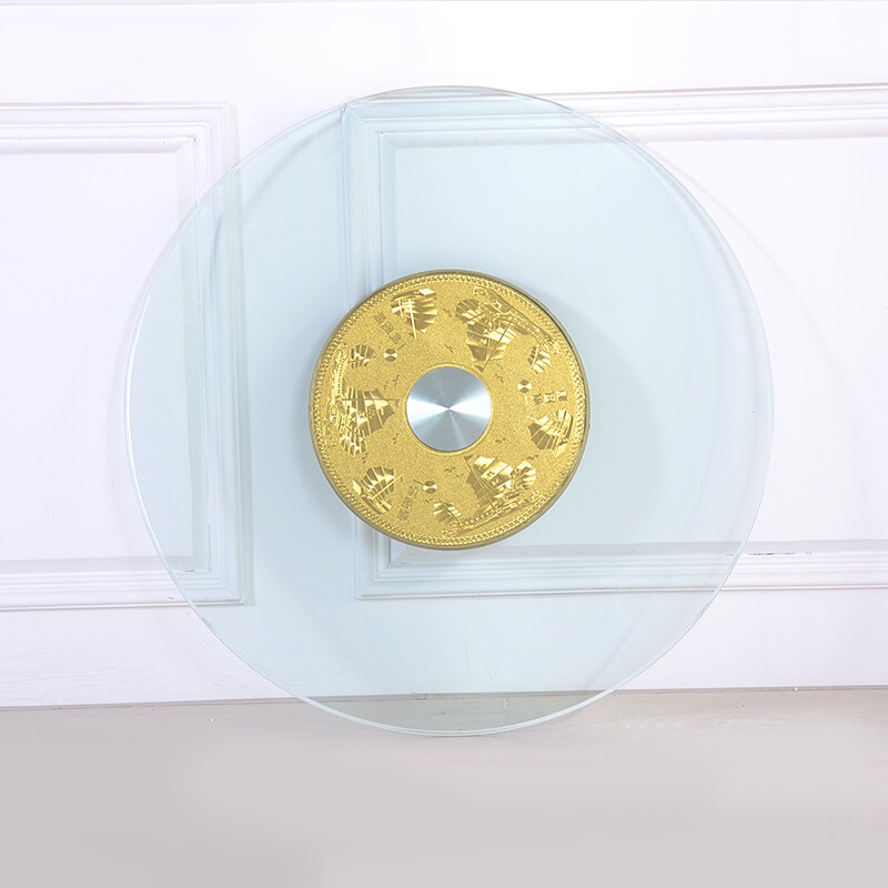 Hotel Dining Table Turntable Tempered Glass Round Hotel Dining Table Turntable Tempered Glass Round Piece Base Large Desktop Rotating