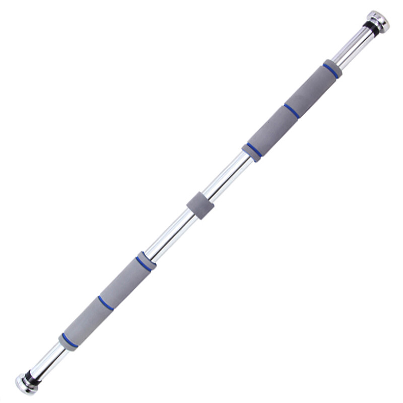 Huamin horizontal bar indoor door horizontal bar fitness pull-up equipment wall horizontal bar high school entrance examination horizontal bar gray 82-130 (suitable for door frames/walls between 82-120 cm)