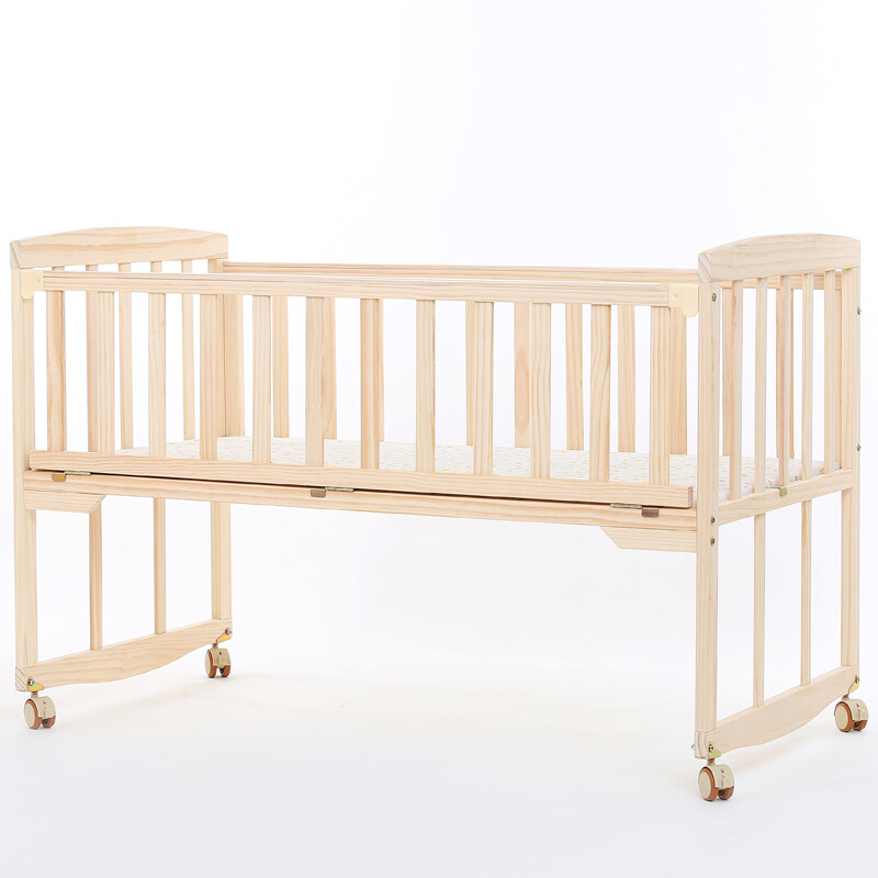 Hugbb Solid Wood Crib 1 Meter 2 Shaker Baby Baby Crib