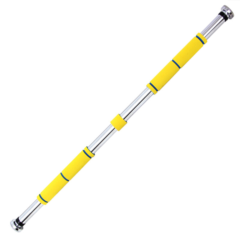 Huamin horizontal bar indoor door horizontal bar fitness pull-up equipment wall horizontal bar high school entrance examination horizontal bar gray 82-130 (suitable for door frames/walls between 82-120 cm)