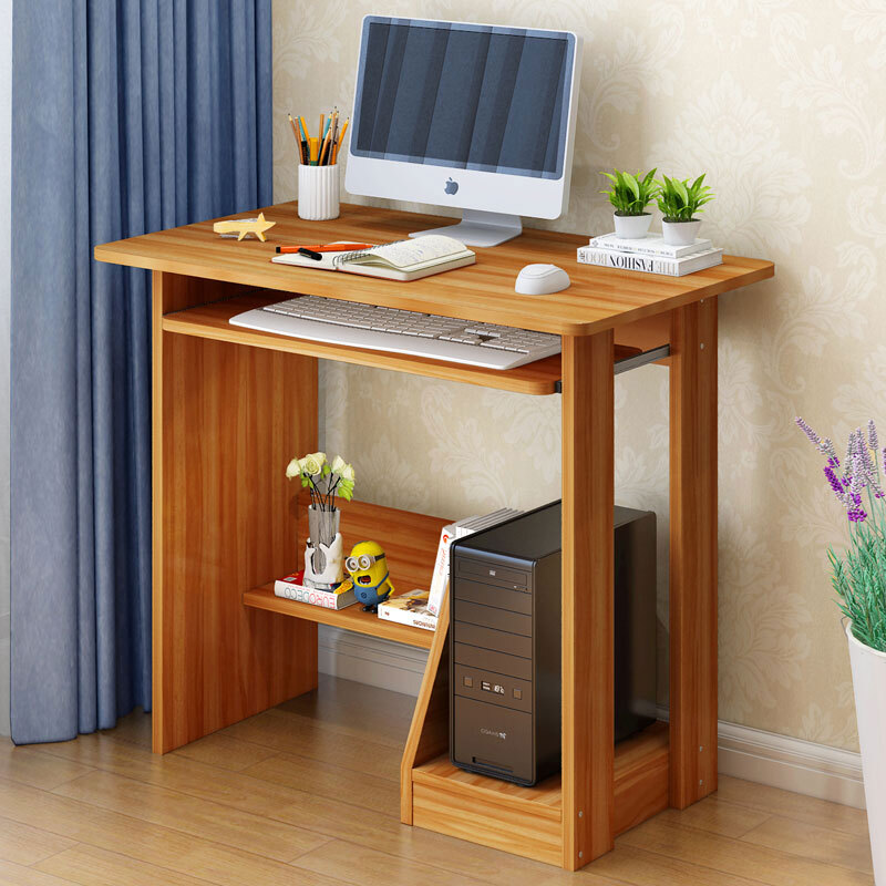 Computer Desk Simple Small With Keyboard Chassis Home Computer Desk Simple Small With Keyboard Chassis Home Desktop Ancient Oak 70 48 72