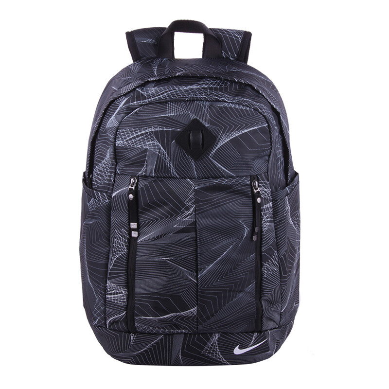 Nike Bag Sports Women S Backpack Computer Ba5242 Ba5439 Printed Pattern Large Black 5242 013