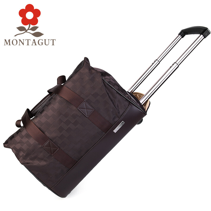 Montagut Trolley Bag Short Distance Business Large Capacity Travel Montagut Trolley Bag Short Distance Business Large Capacity Travel Luggage Tote Tug Handbag