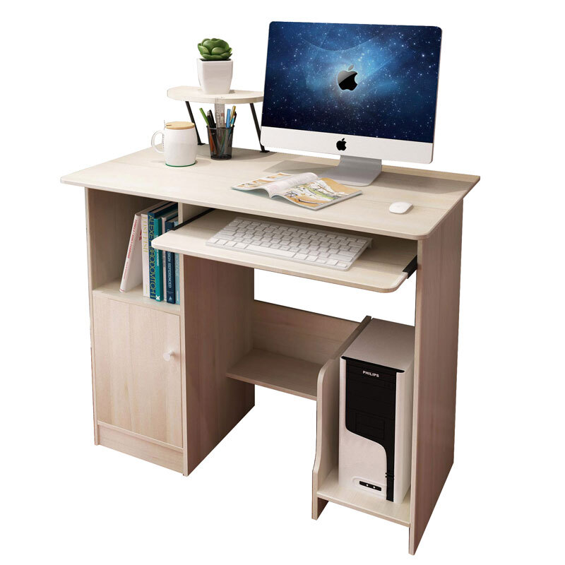 Harlowton Computer Desk Desktop Home Simple Modern Harlowton Computer Desk Desktop Home Simple Modern Bedroom Economical Table Single Maple Sakuragi