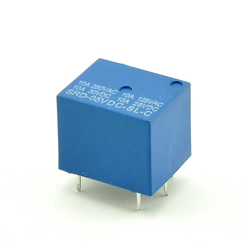 TaoTimeClub relay 5V T73 SRD-5VDC-SL-C 5 pins