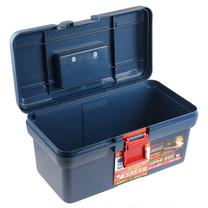 RING STAR high-strength plastic tool box imported from Japan SR-400 art box fishing gear box pressure-resistant hardware tool box SR-400 tool box (excluding plastic small box)