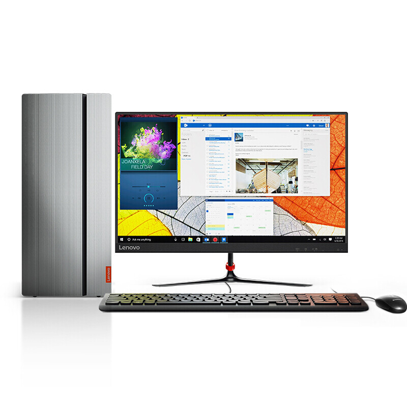 Lenovo Tianyi 510 Pro Home Game Business Desktop Computer Lenovo Tianyi 510 Pro Home Game Business Desktop Computer Host 23 Inch High Definition