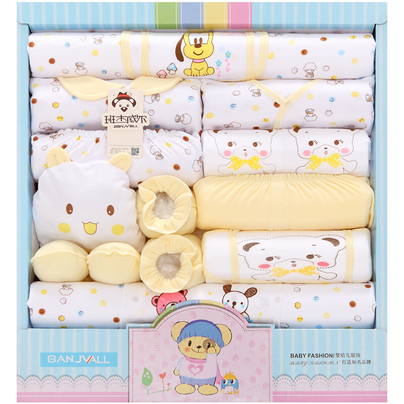 Banjvall Cotton Baby Clothes Baby Gift Box Newborn Clothes Autumn