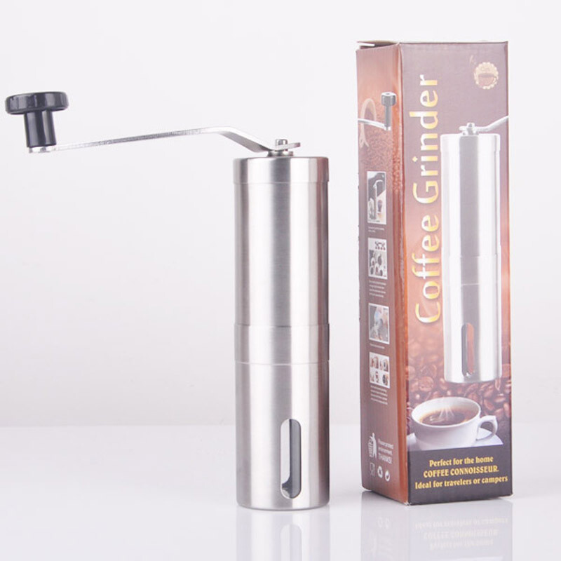 Weierjia 304 stainless steel grinding bottle pepper grinder pepper grinder coffee black pepper manual grinder 304 grinder large