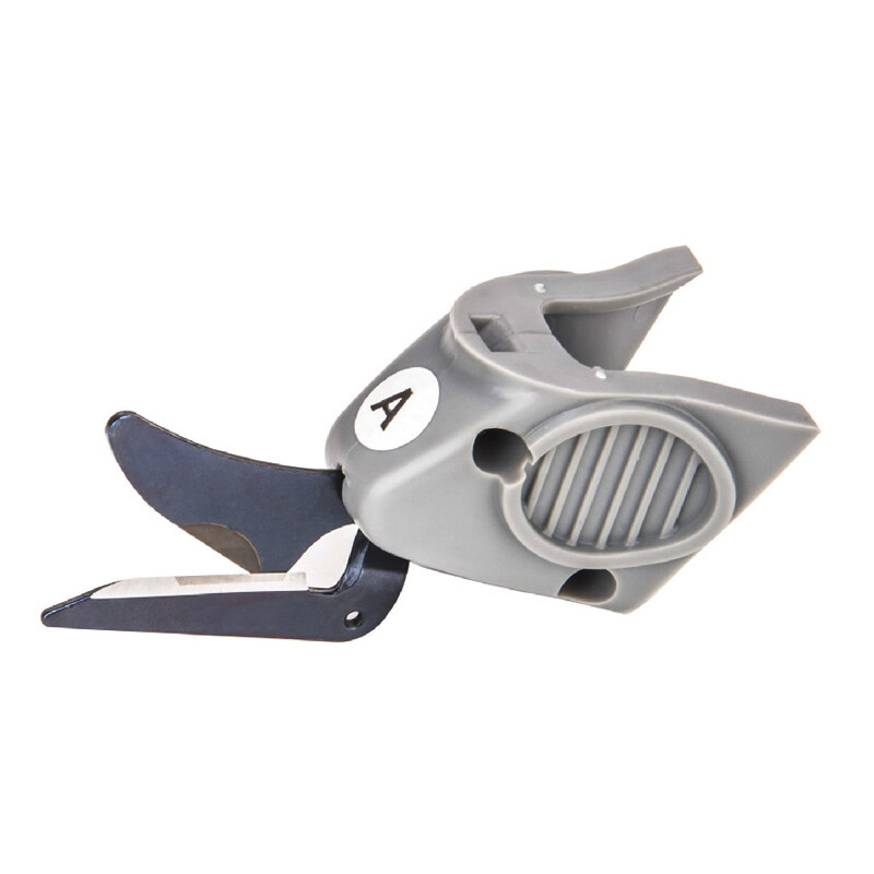 Guangyi WBT cloth cutting scissors, electric scissors, clothing curtains, fiberglass paper, leather flower stems, cloth cutting electric scissors WBT-1 (rechargeable and plug-in, 2 knives, 2 batteries)