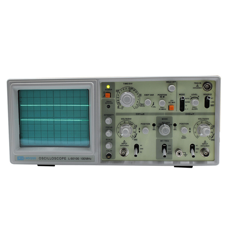 Longwei 100MHz analog dual-channel L-212 oscilloscope 20M40M60M100M oscilloscope 20M 40M 60M L-212 20MHZ