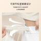 9i9 pregnant women leggings safety pants anti-exposure summer thin ice silk cool feeling high waist support belly wear pants home clothes white XL