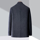 Pier Cardin High-End Light Luxury Zhongshan Anzug mit mittleren Herrenwolle mit mittleren Wolle mit zweiseitiger Wolljacke Ständer des Halsbandes Wollmantel grau m 17095-115jin [Jin ist gleich 0,5 kg]
