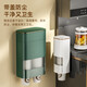 Disposable cup hanger double-tube cup picker paper cup holder water cup wall-mounted storage creative household rack dark green-double-tube about 80 paper cups 1 layer