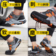 
HUNDUILU labor protection shoes men's summer breathable, anti-smash, anti-puncture, waterproof, wear-resistant, non-slip work mountaineering sports safety shoes C1105T-summer breathable 40