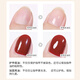 SweetCoolDou transparent nail polish no-bake nail polish unscented calcium base oil 12ml non-tearable bright nail polish