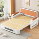 Hanchan-Faltsofa Bett integriert und zweizweckige Mehrfunktionen Teleskop-Klappbett Single-Pulling-Betttechnologie Tuch Katze Kratzen Stoffbett 0,82 Meter normales Modell + 5 cm Schwamm