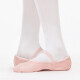Sansha children's ballet soft shoes leather training shoes cat claw shoes one piece soft sole 141LCO powder 33