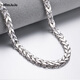 Miss JuJu PT950 platinum necklace men's platinum herringbone chain domineering boss keel snake bone chain thick and wide chain can be customized, weight 40.07g, length 64cm, thickness about 4.5mm