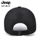 Jeep (Jeep) Hat Capas de béisbol masculina Sol Gat Sun Hombo de sol y femenina de béisbol Mesh transpirable al aire libre A0088A