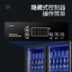 Xilaisheng display cabinet refrigerated high-end beer cabinet vertical Internet celebrity bar wine cabinet freezer convenience store refrigerator beverage cabinet fresh cabinet cold drink cabinet large capacity air-cooled rebound door small three-door 1500*600*2010 Internet celebrity style defogging door丨three-color light丨rebound door