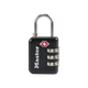 Masterlock Passwort Sperre TSA Sperre Geschäftsreise Geschäfts Reise Abland Gepäckverriegelungssperrung einstellbares Passwort robust und langlebig 4631 Schwarz