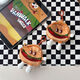 Meipai Migne Cartoon Hamburger Coin Portefeuille Sac de rangement polyvalent pendentif pendentif japonais Keychain de haute valeur SN1694SN58 Super mignon portefeuille de monnaie Hamburger 2 [Meilleur ami Profice]