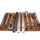 XMSJ Europäische antike Bronze-Holztür Großes Griff Villa Doppeltür Retro-Türgriff Apartment Hotel Offener großer Griff 9889 Qinggu-to-Total Länge 420 mm